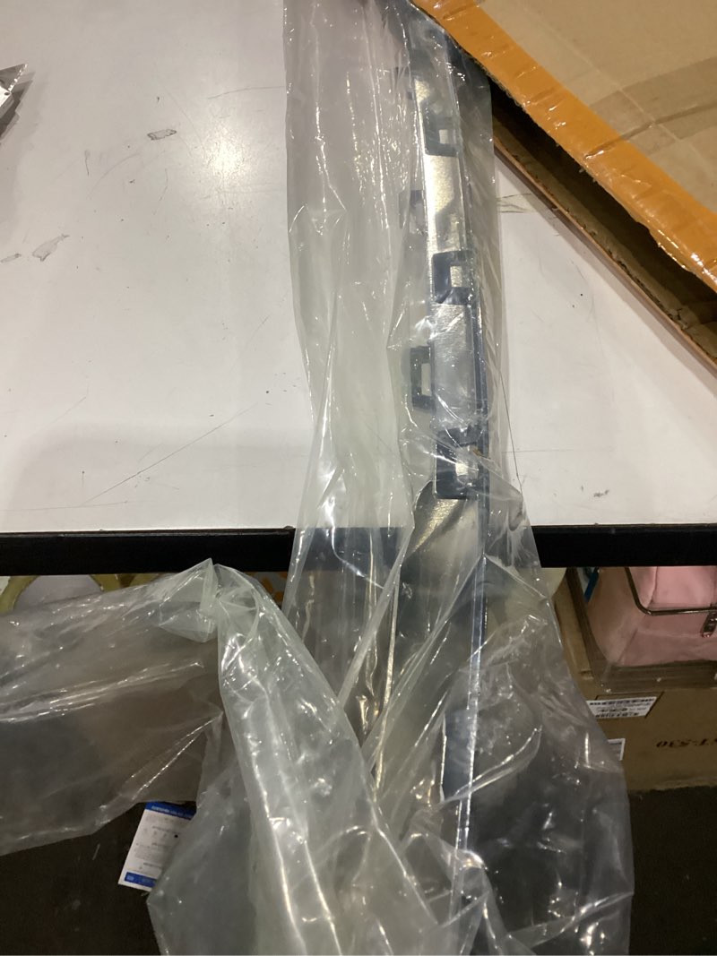 Condition photo showing As Is for front bumper lower molding for chevrolet suburban tahoe 2021-2024
