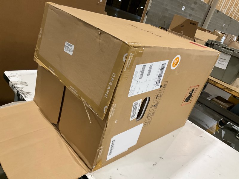 Condition photo showing New/Like New for dreame d20 air plus robot vaccum and mop combo with 20,000pa suction, anti-tangling tech, auto-emptying dock, deep carpet cleaning and smart navigation black black d20 air plus