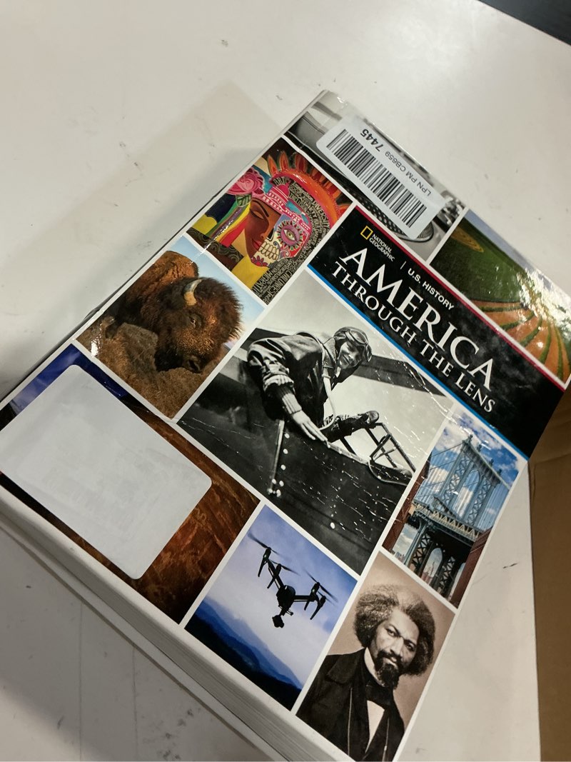 Condition photo showing As Is for u.s. history america through the lens, student edition