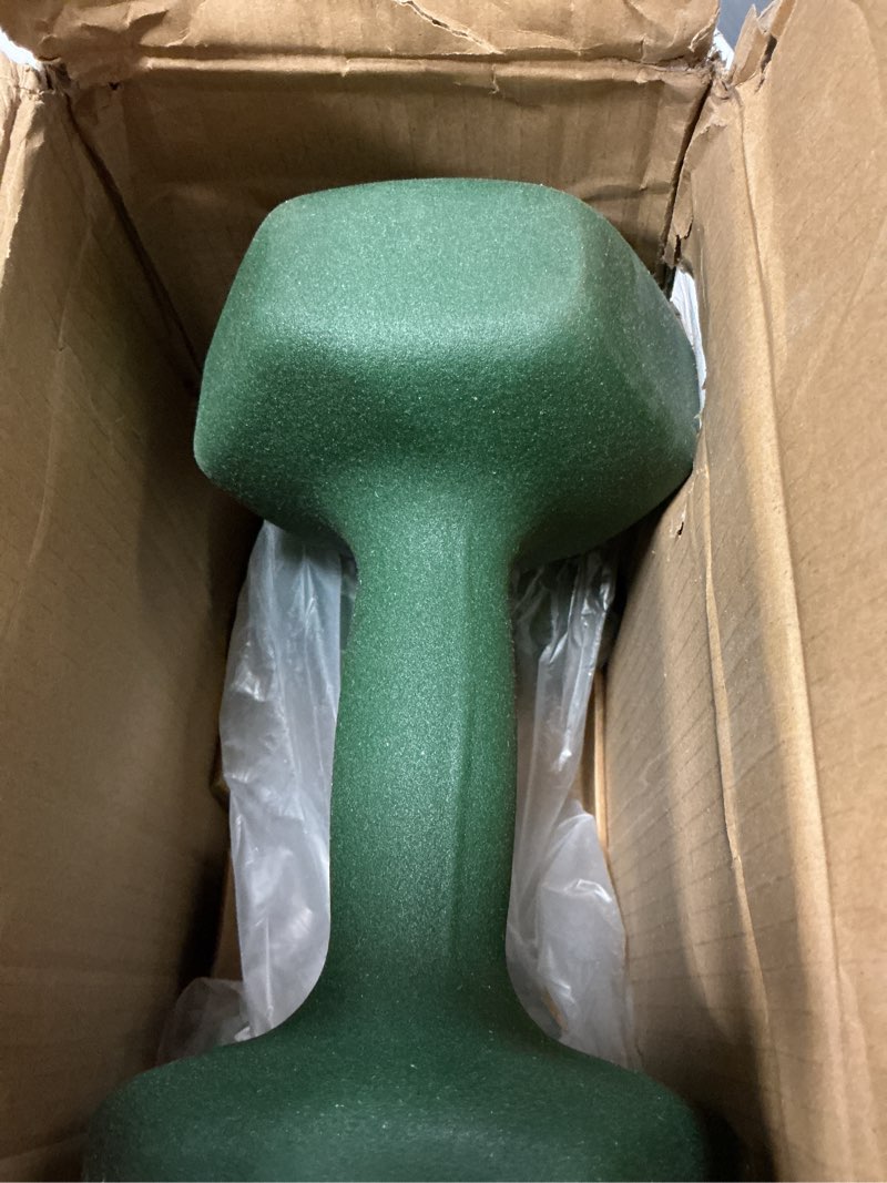 Condition photo showing As Is for Amazon Basics Neoprene Dumbbell Hand Weights for Exercise and Muscle Toning 20 Pound, Pair