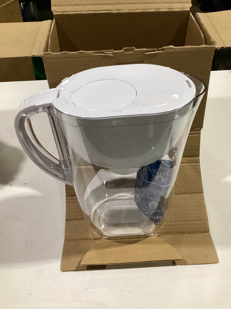 Condition photo showing Good Condition for brita water pitcher, everyday elite filter, removes 99% of lead, includes 1 filter, 10-cup capacity, white