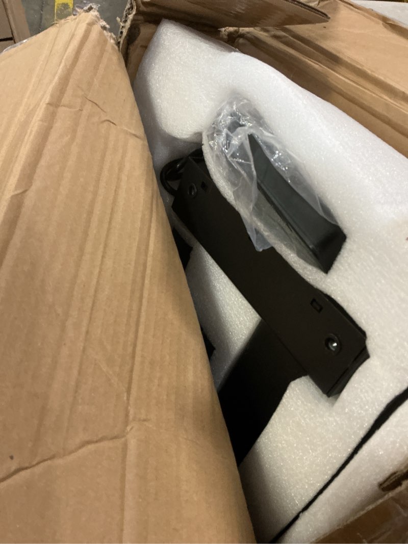 Condition photo showing Good Condition for Dual Motor Standing Desk Frame- Height Adjustable Electric Desk Legs, Heavy Duty Sit to Stand Up Desk Base, 4 Memory Settings Controller for Adjustable DIY Desktop, Over 300 lbs Load Capacity Black 2 Tier