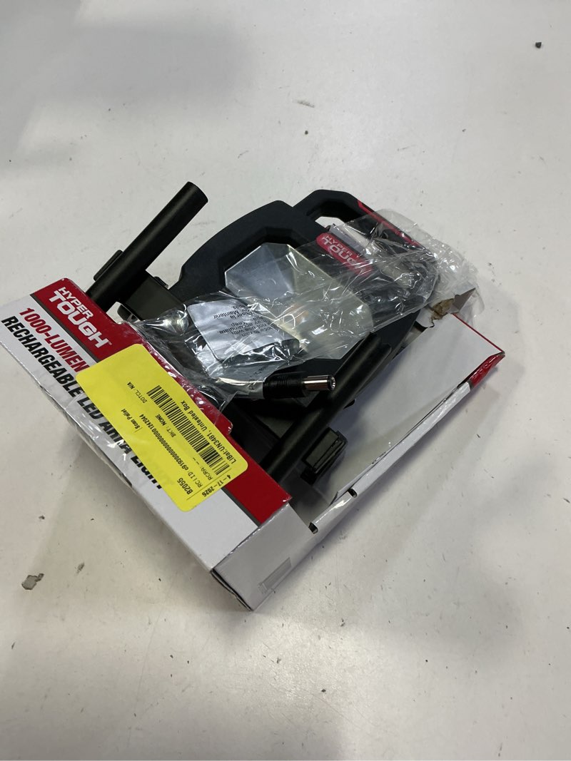 Condition photo showing Good Condition for hyper tough 1000-lumen battery powered rechargeable led portable work light, black