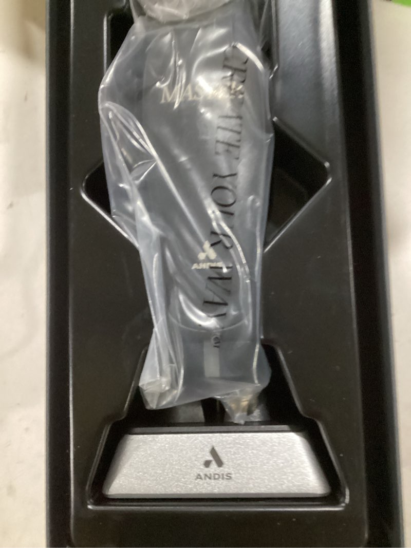 Condition photo showing Good Condition for andis master cordless black label special edition  professional lithium-ion  phaze blade technology