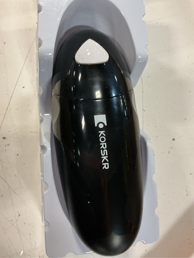 Condition photo showing Good Condition for electric can opener, can opener for seniors, suitable for any size cans, hands free, smooth edge, battery powered, automatic can opener is an ideal kitchen gadget for women and left handed people black