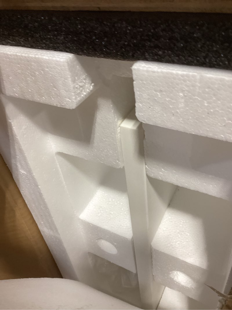 Condition photo showing Good Condition for 30 Inch Backsplash in Pure White, Quartz Backsplash for Bathroom Vanity Sink Top, 30 in. W x 4 in. H Universal Bathroom Vanity Backsplashes 30"X4" Backsplash