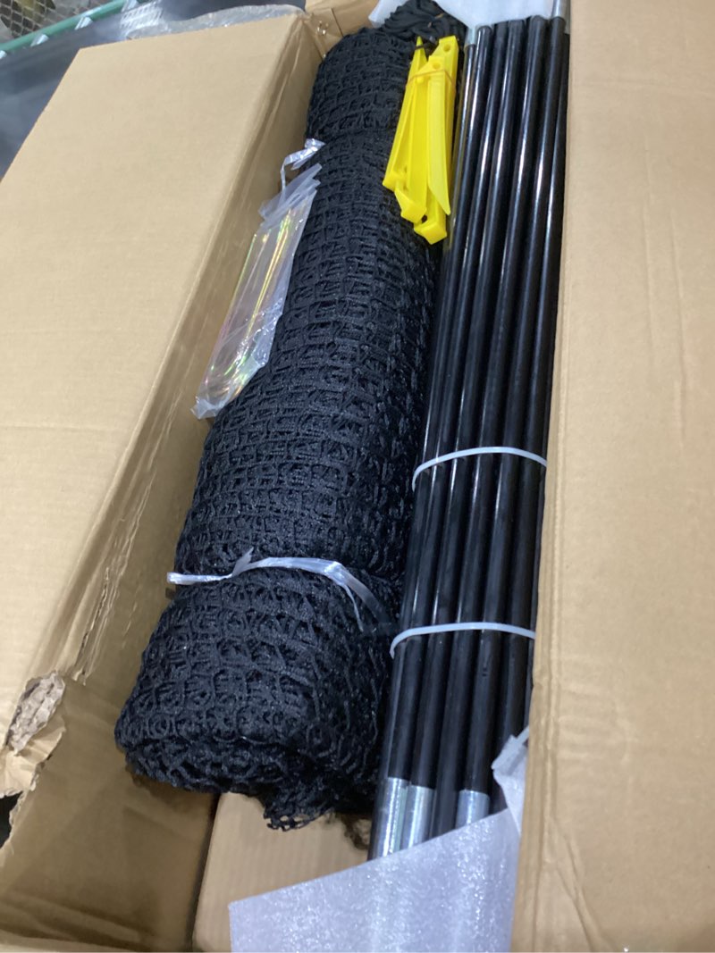 Condition photo showing New/Like New for MR Batting Cage Baseball Softball, Hitting Cage Net and Frame Backyard Baseball Softball Training Equipment, Freestanding Portable Batting Cage Hitting and Pitching Practice… 20FT Enclosed