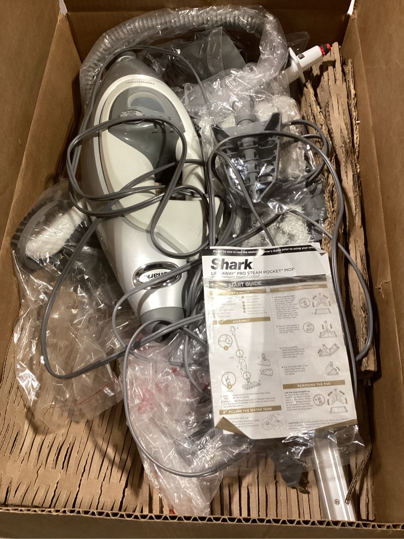 Condition photo showing As Is for shark pro portable steam
