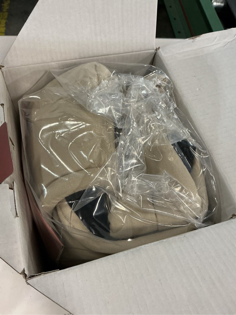 Condition photo showing New/Like New for Momcozy Baby Carrier - Ergonomic, Cozy and Lightweight Carrier for 7-45lbs, Effortless to Put On, Ideal for Hands-Free Parenting, Enhanced Lumbar Support, Purehug for Infant to Toddler, Khaki Cotton-Khaki