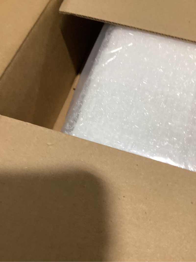 Condition photo showing Good Condition for 6 Pcs Illuminated Mercury Glass Christmas Tree Figurines with LED Lights Tabletop Lighted Table Centerpiece Tree Battery Operated Xmas Fireplace Decor (Modern)