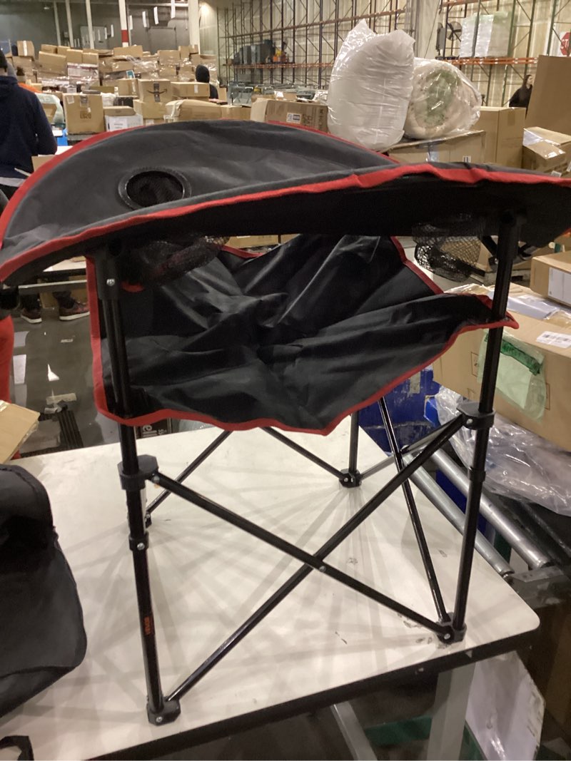 Folding camoing table