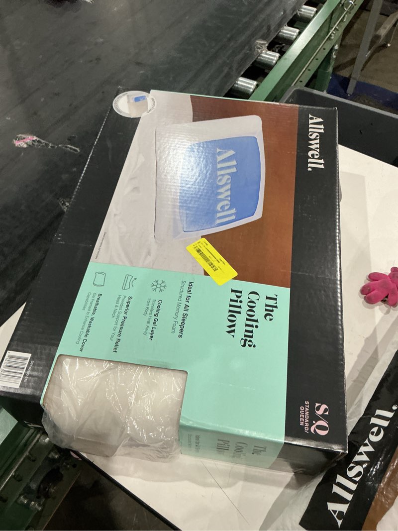 Condition photo showing Good Condition for allswell cooling pillow, standard/queen, adult