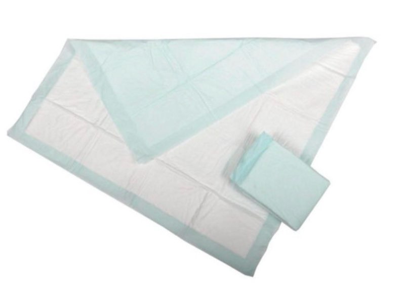 Medline Disposable Deluxe Fluff and Polymer Underpads, Quilted, 36" x 36", 50 EA/CS