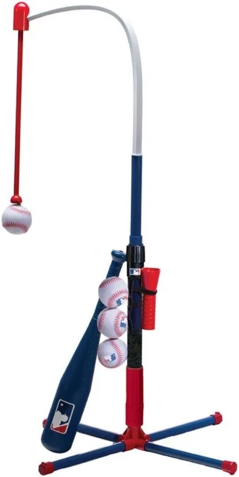 Franklin Sports MLB 2-in-1 Grow-With-Me Batting Tee