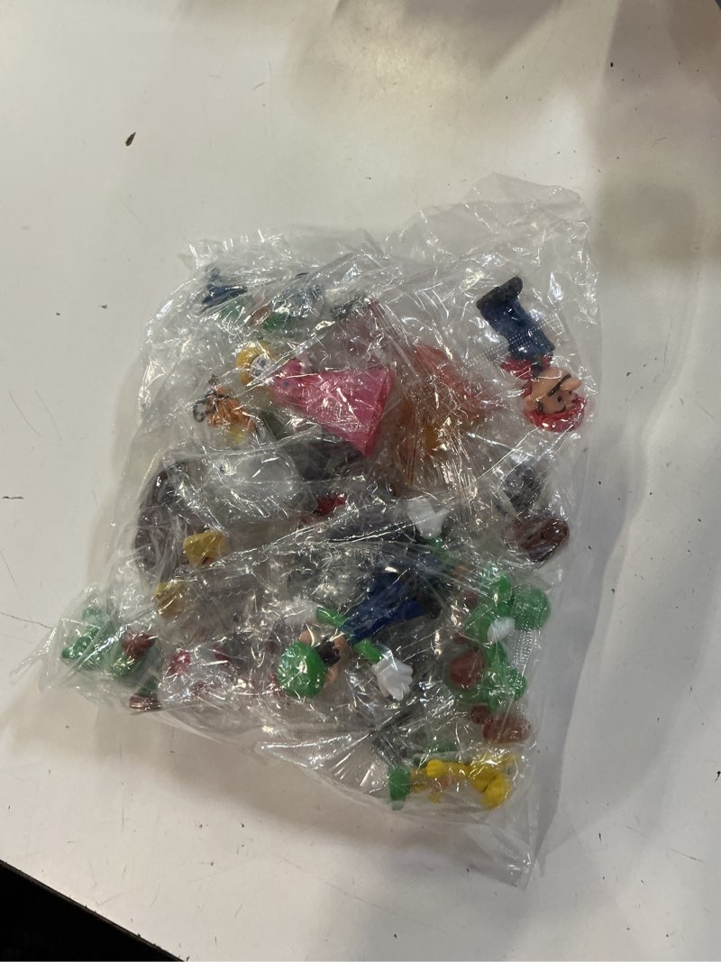 Condition photo showing New/Like New for 18 pcs mario figurines set, mario mini collection figures, ideal for cake toppers & party scene decor