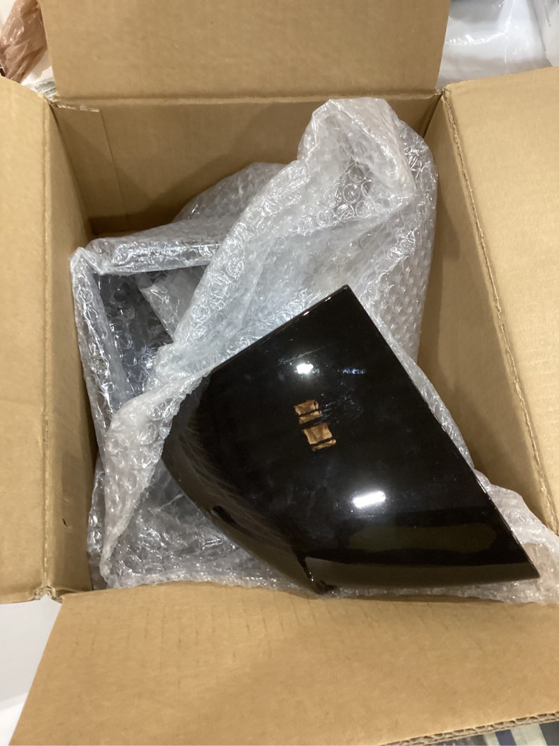Condition photo showing Good Condition for compatible with tesla model y juniper 2025-2026 side mirror covers 2pcs, exterior left driver and right passenger side rear view mirror caps (solid black) 1963538d4b 1963539d4b