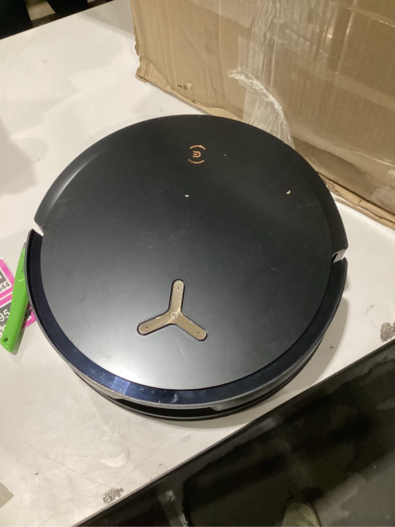 Condition photo showing Good Condition for ECOVACS DEEBOT X8 PRO OMNI Robot Vacuum and Mop, 18000Pa, OZMO ROLLER Instant Self-Washing Mopping, 167? Hot Water Mop Washing, Auto Cleaning Solution Adding, Hot Air-Drying, Self-Emptying, Black