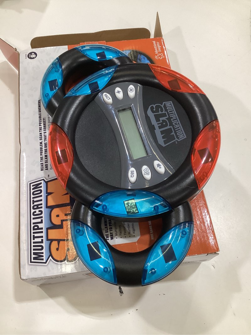 Condition photo showing Good Condition for educational insights multiplication slam - interactive math games, division & multiplication game for 3rd graders, handheld kids' electronics, stem learning tools for ages 8+