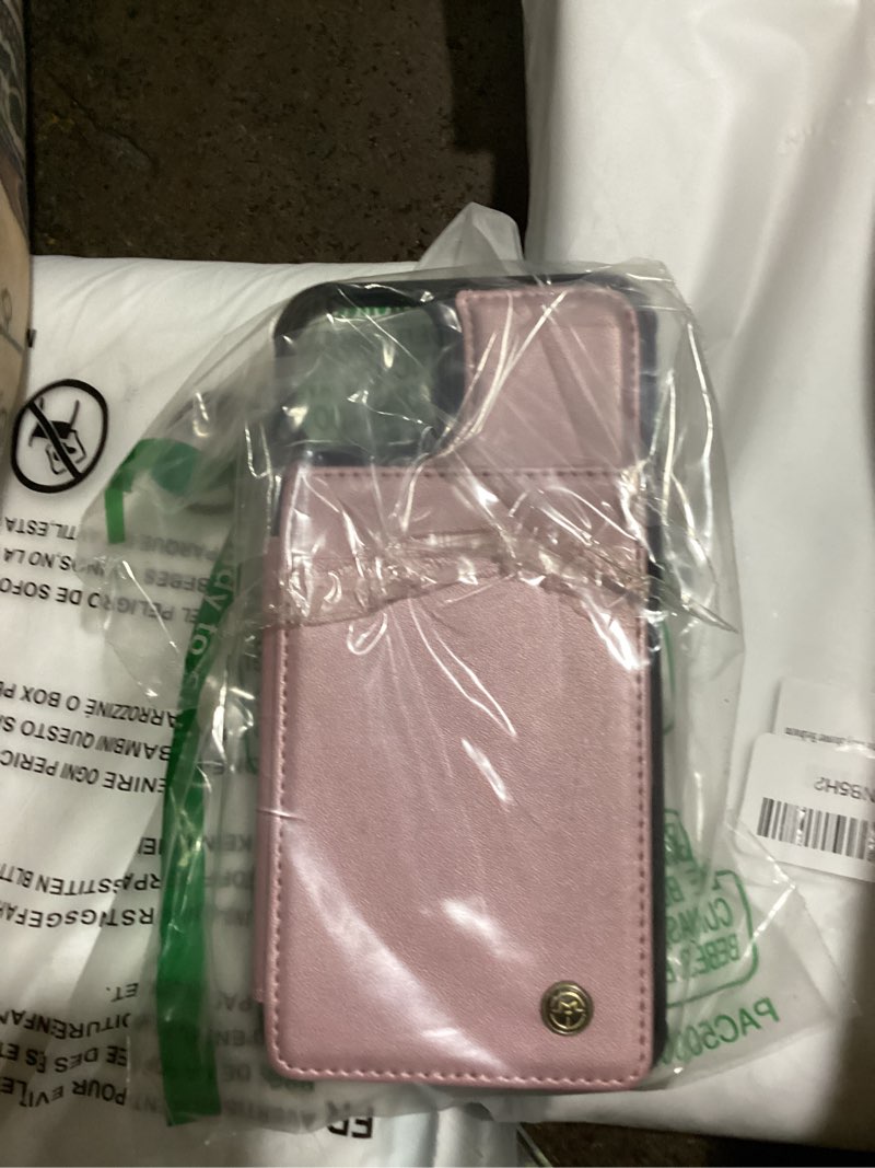 Condition photo showing New/Like New for vinich for iphone 14 plus wallet case with card holder, rfid blocking credit slots kickstand shockproof phone cover fit for iphone 14 plus 6.7" rose gold for iphone 14 plus - 6.7'' rose gold