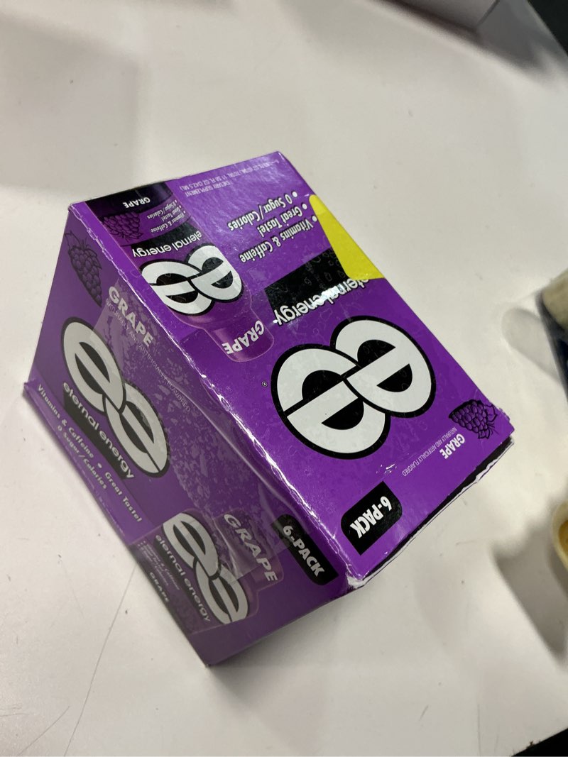 Condition photo showing New/Like New for eternal energy premium energy shot (grape, 6 count, pack of 6)