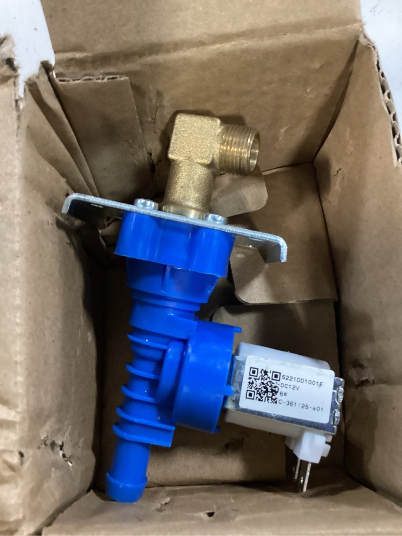 Condition photo showing New/Like New for dishwasher water inlet valve 5221dd1001e replacement for lg kenmore, dishwasher water valve replaces 5221dd1001c ap5804631 2977831 ps8769826