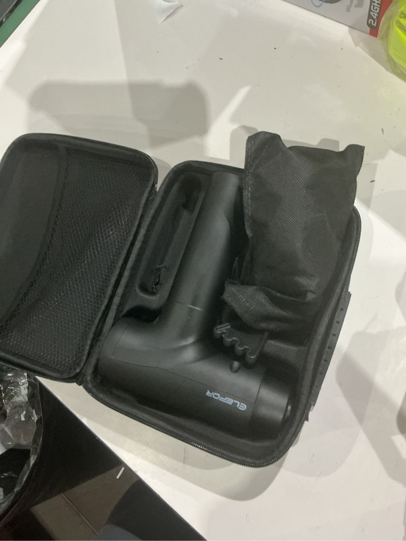 Condition photo showing As Is for elefor massage gun – where percussion meets perfection source: https://theelefor.com