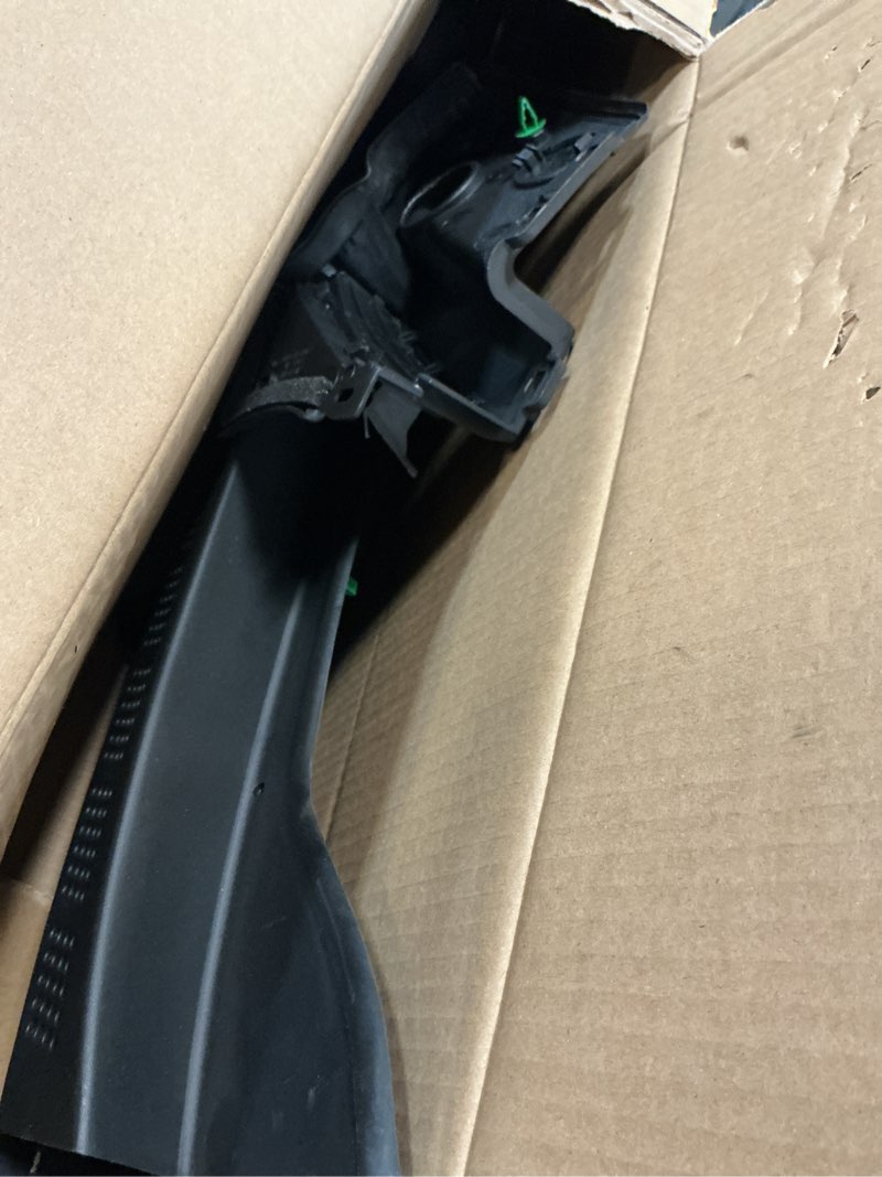Condition photo showing As Is for windshield wiper cowl vent grille panel hood cover for honda civic 2006-2011