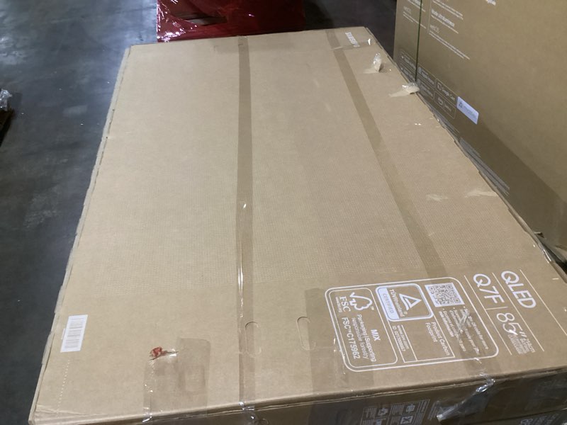 Condition photo showing Good Condition for Samsung 85-Inch Class QLED Q7F Series Samsung Vision AI Smart TV (2025 Model, 85Q7F) Quantum HDR, Object Tracking Sound Lite, Q4 AI Gen1 Processor, 4K upscaling, Gaming Hub, Alexa Built-in 85-Inch Q7F Series