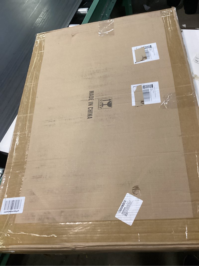 Condition photo showing New/Like New for briwooody 2 pcs home gym mirror 36'' x 24'' large frameless full length body mirror acrylic wall mounted for yoga, home gym, fitness, workout, bedroom, garage, dance studio 36 x 24 inch 2