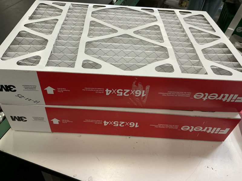 Condition photo showing Good Condition for Filtrete 2-Pack 1000 MPR Micro Allergen Air Filter16-in x 25-in x 4-in