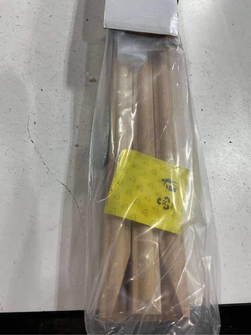 Condition photo showing New/Like New for meeden wood easel stand for display: wooden display tripod stand for posters pictures paintings - wedding decor holder for welcome sign natural color
