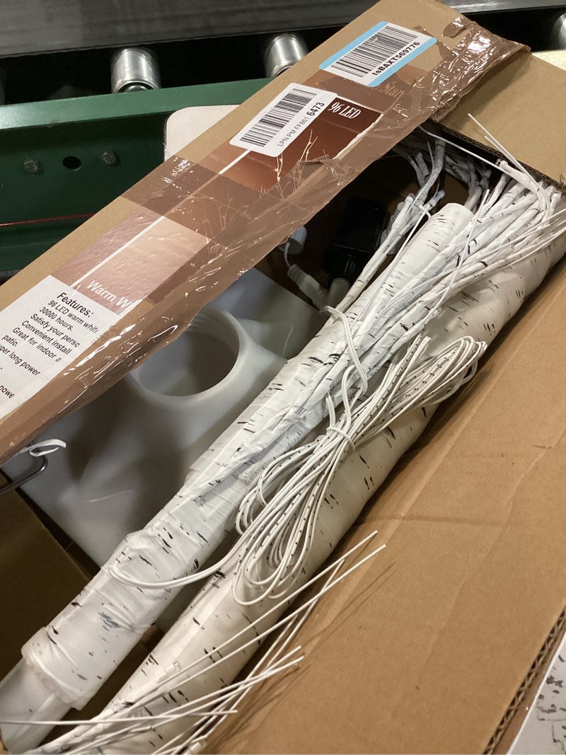 Condition photo showing Good Condition for Twinkle Star Lighted Birch Tree 6 Feet 96 LED for Home Wedding Festival Party Christmas Decoration Floral 6ft