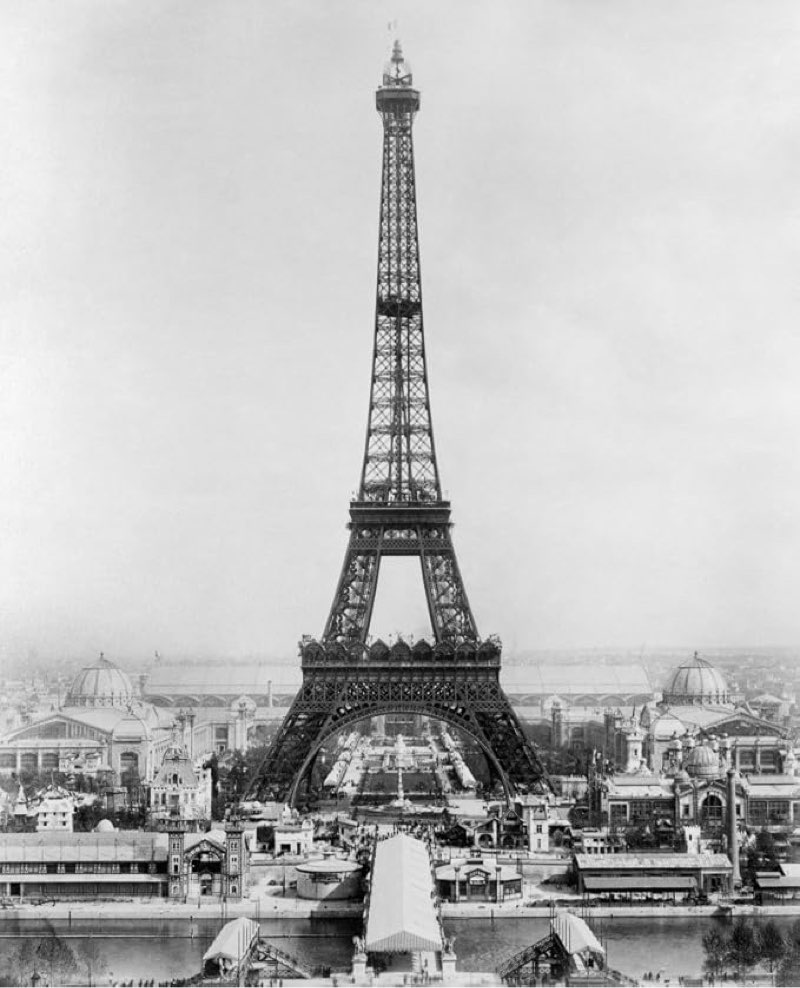 Item similar))))))Paris Eiffel Tower 1889 Na View Of The Eiffel Tower And The Exhibition Buildings On The Champ De Mars During The Exposition Universelle Of 1889 In Paris France Photograph 1889 Poster Print by (18 x 2