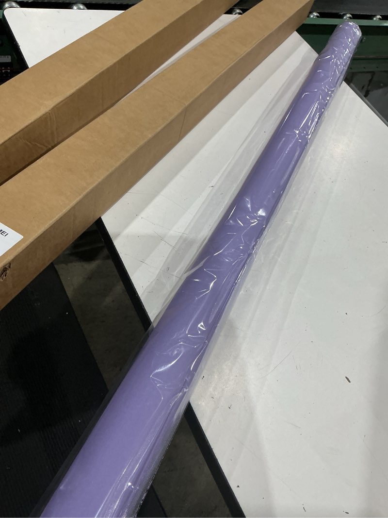 Condition photo showing As Is for huamei seamless photography background paper, purple photo backdrop paper 53 inches wide x 16 feet, (4.4x16 feet) (thistle) 4.4 ft x 16 ft thistle