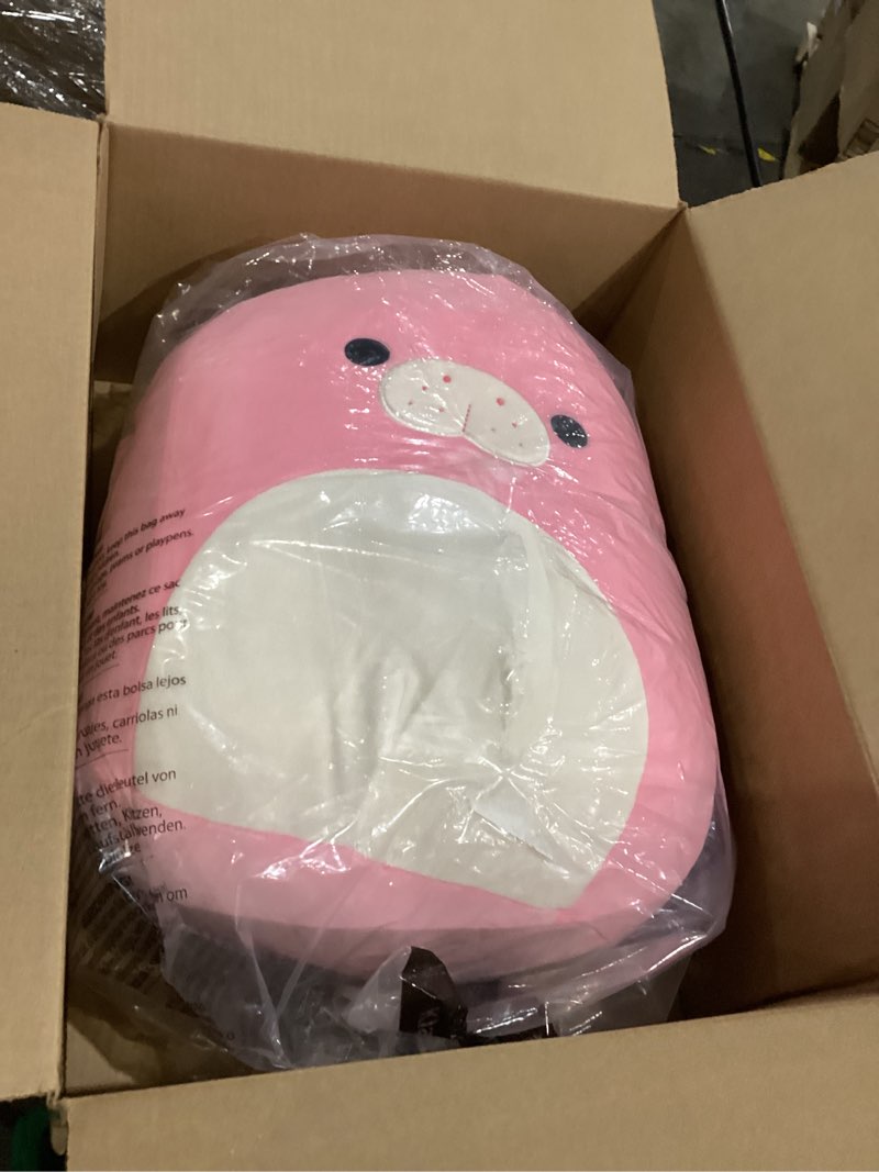 Condition photo showing New/Like New for Squishmallows Original 14in Morlai The Coral Manatee – Official Jazwares Plush (Large)