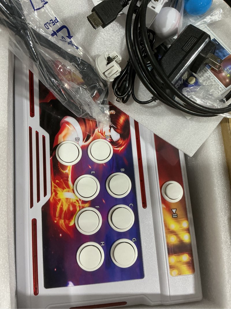 Condition photo showing Good Condition for fvbade[32000 gamesin 1 78spandora box arcade game console bluetooth function compatible pc & projector & tv,3d games 4 players category favorite list save/search/hide/pause/delete games separate+wireless