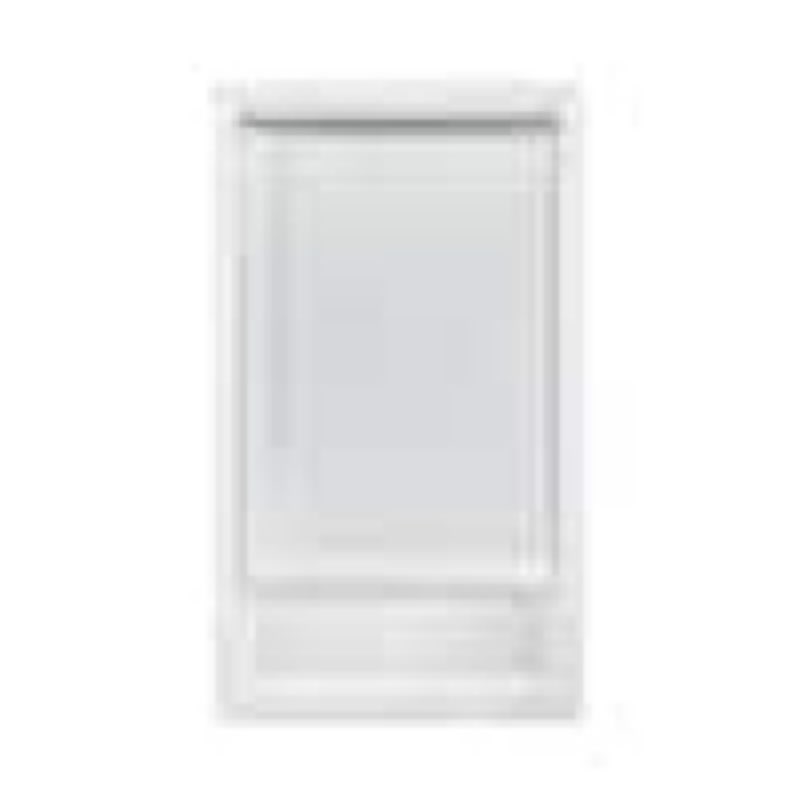 white cordless light filtering eco mini blinds with 1 in. slats