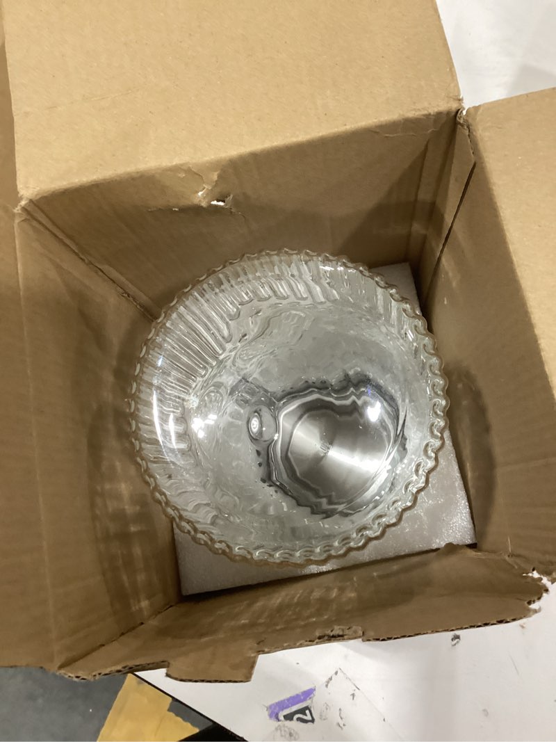 Condition photo showing Good Condition for bandesun vintage glass pitcher with lid, heat resistant borosilicate water jug, 68 oz/ 2 liter water pitcher with handle and spout for fridge, carafe for hot/cold coffee, tea,beverage 1pack 68 ounces