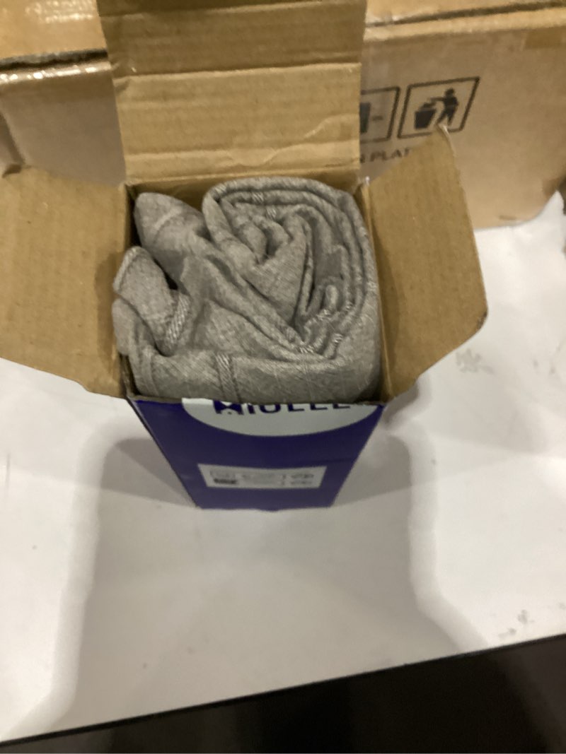 Condition photo showing Good Condition for MIULEE Decorative Linen Check Throw Pillow Covers Neutral Farmhouse Vintage Pillow Covers 20x20 Set of 2 Boho Modern Winter Home Decor for Sofa Couch Bedroom Cushion Tan Taupe 20" x 20" (Pack of 2) Tan Taupe