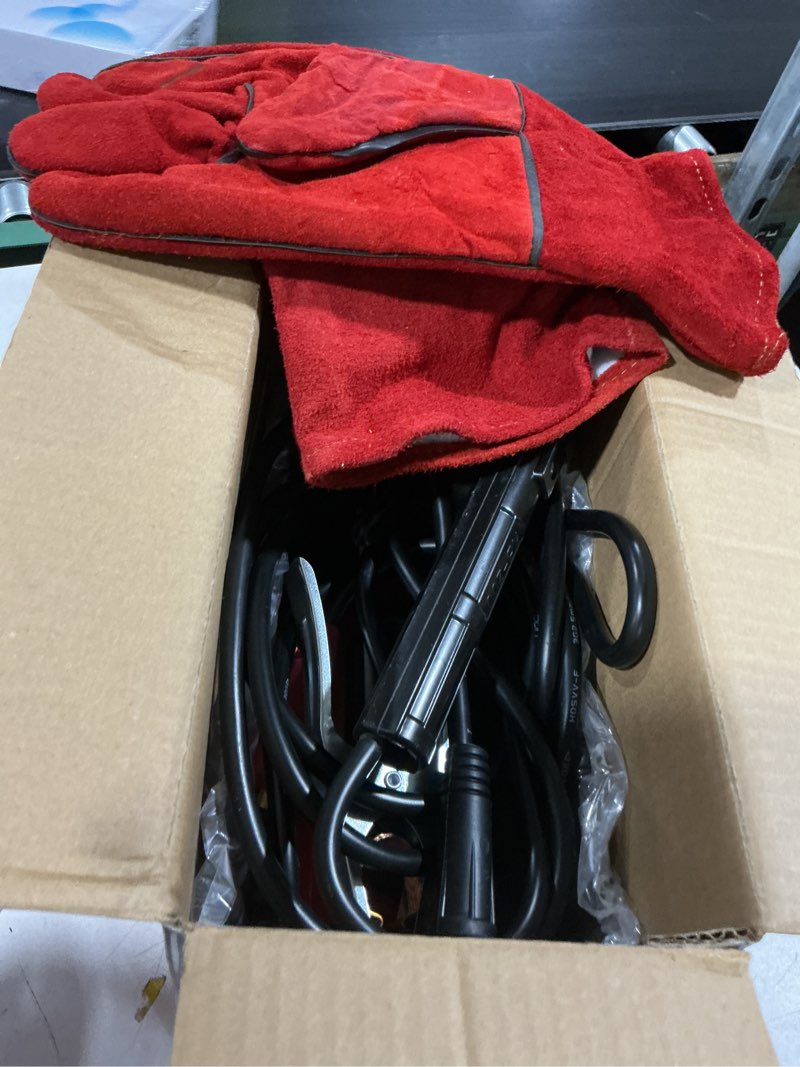 Condition photo showing As Is for 110v portable welding machine, 2 in 1 stick welder/lift tig welder machine, 20-135a igbt inverter mini welder with hot start,arc force and anti-stick, for home diy arc welder auto repair(red)