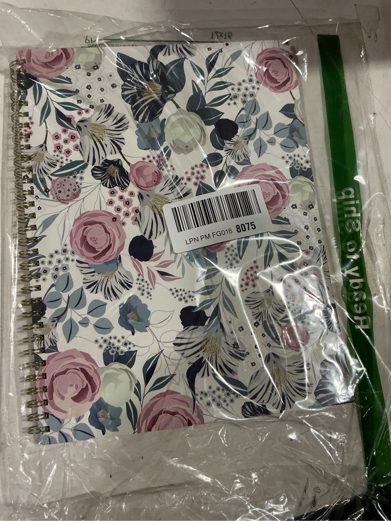 Condition photo showing New/Like New for Teacher Planner 2023-2024 - 2023-2024 Weekly & Monthly Lesson Plan Book, July 2023 - June 2024, 8" x 10", Academic Planner 2023-2024 with Twin-Wire Binding and Quotes for Teachers - Petunia