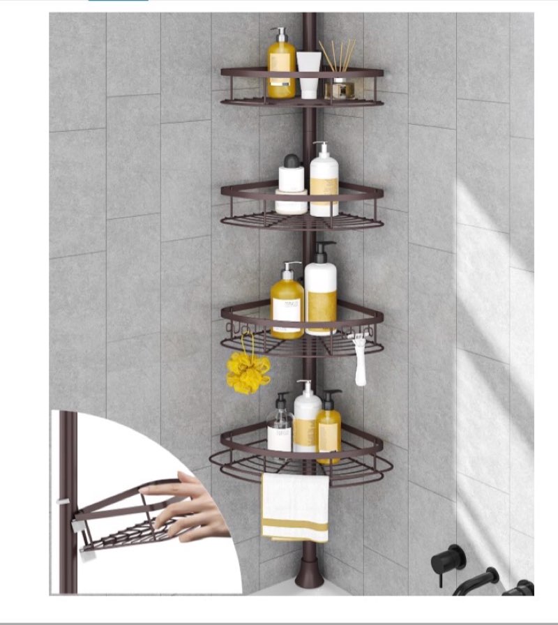 Multi shelf shower stand
