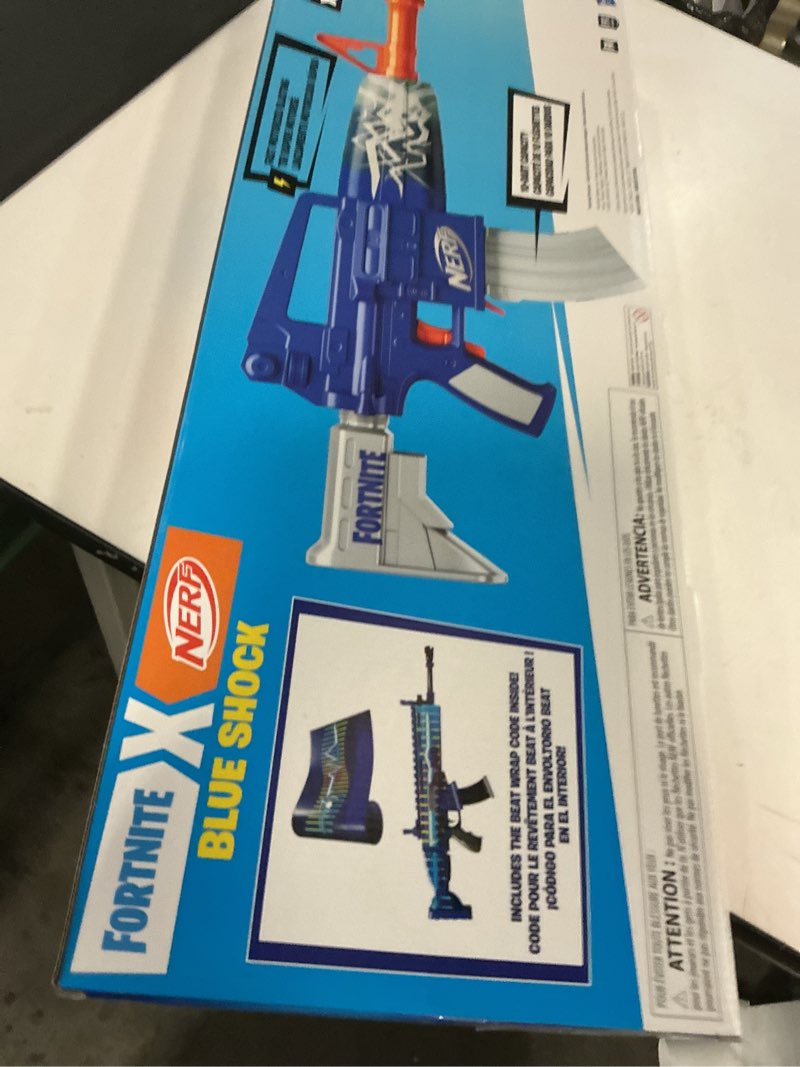 Condition photo showing New/Like New for NER FORTNITE Blue Shock