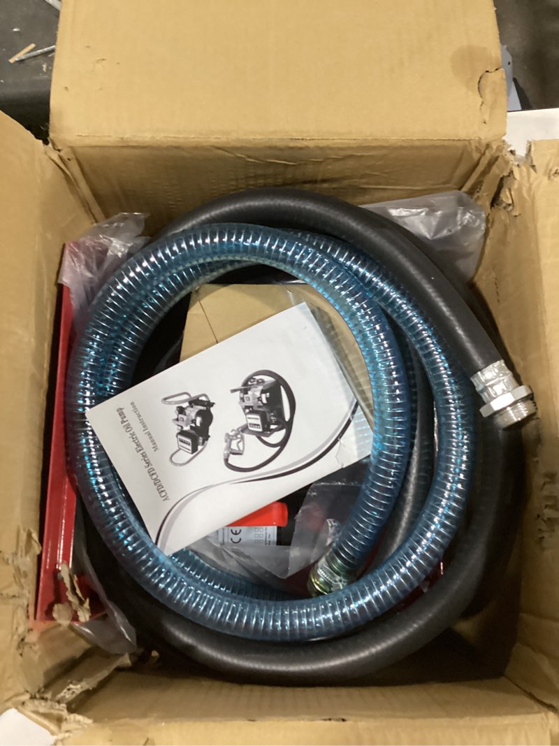 Condition photo showing New/Like New for FAHKNS 12V DC 155W Automatic Transfer Fuel Pump Meter Large flow Heavy Duty 10GPM 45L/min