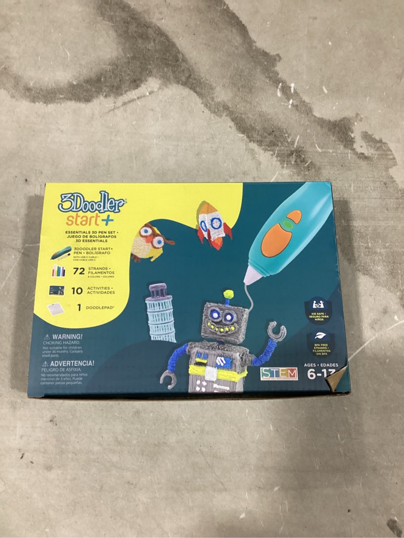 Condition photo showing Good Condition for 3doodler start+ essentials 3d pen for kids | easy to use, learn from home art activity, educational stem toy for boys & girls ages 6+