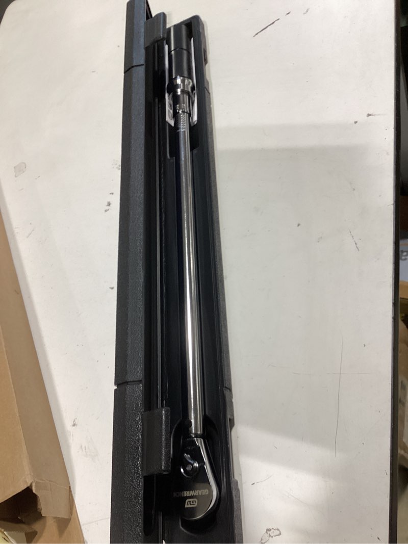 Condition photo showing Good Condition for gearwrench 1/2" drive micrometer torque wrench 30-250 ft/lbs. - 85066