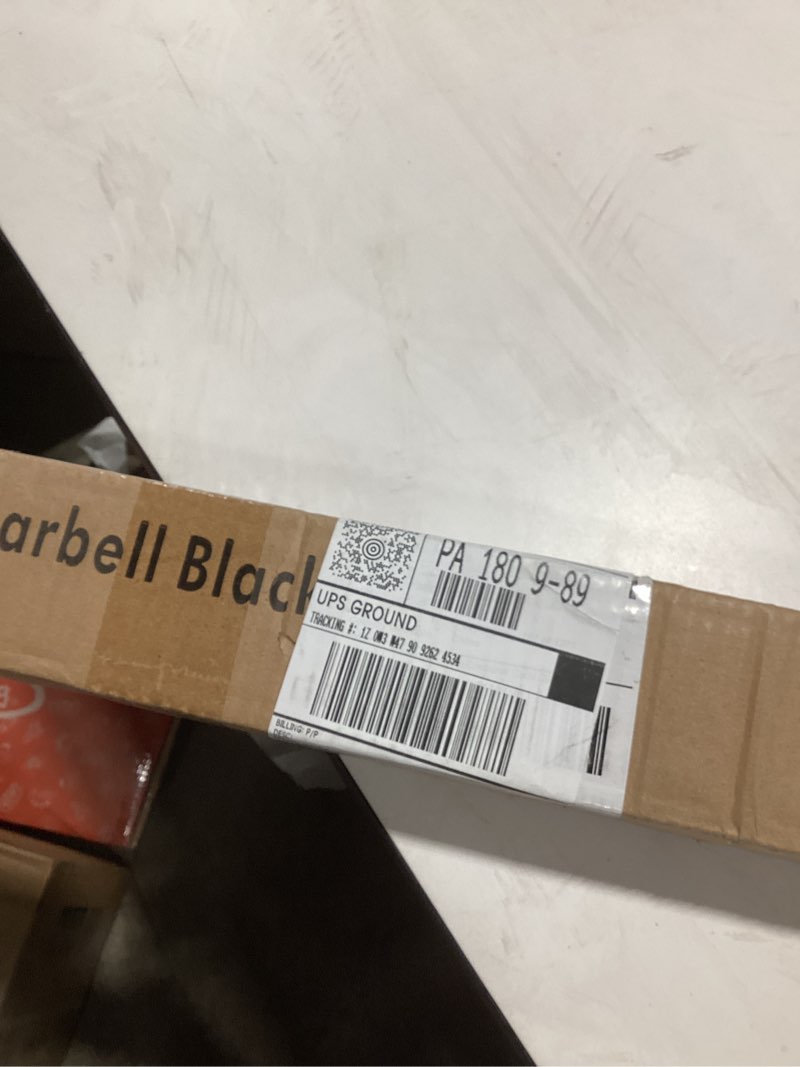 Yes4All 480LB Standard Straight Barbell 60", Weight Bar 1" Diameter - Star Lock Collars & Rubber Rin