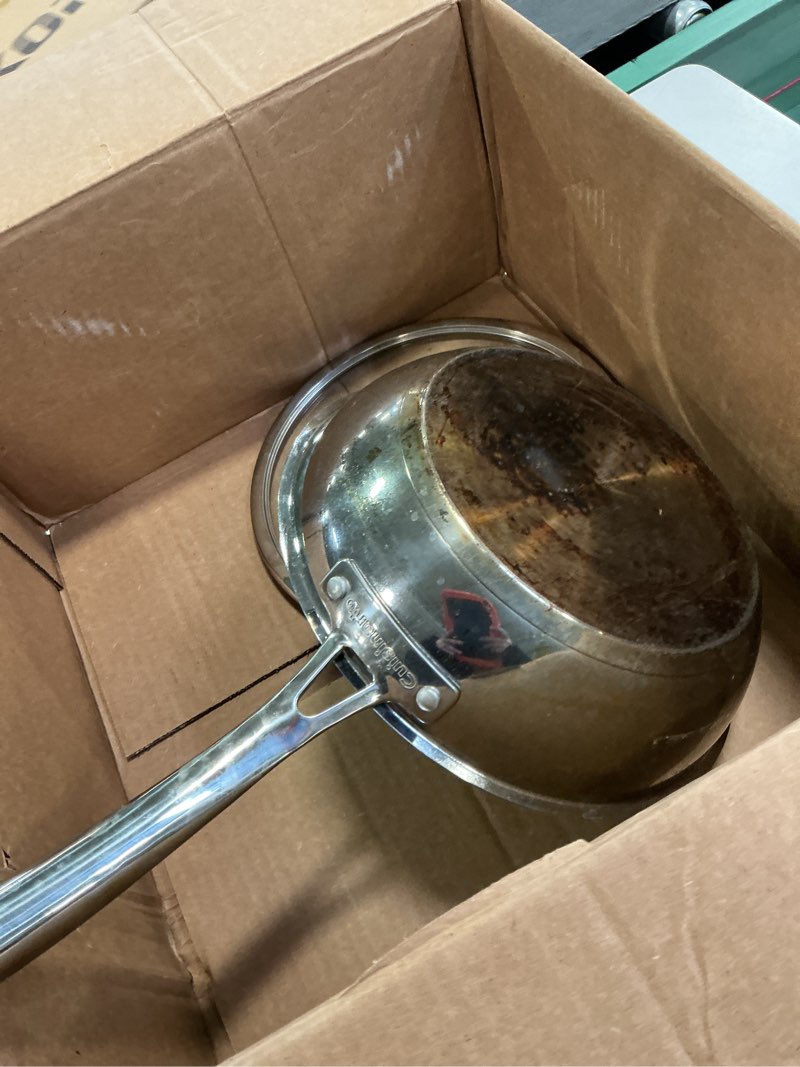 Condition photo showing As Is for Cuisinart MultiClad Pro Triple Ply 10-Inch, Open Skillet Open Skillet 