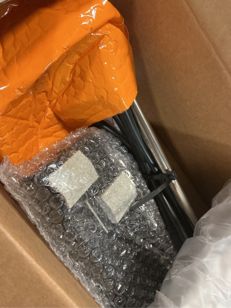 Condition photo showing As Is for KD 1600W Immersion Bucket Water Heater with Dedicated Mounting Bracket, Auto Shutoff, Overheating Prevention, Auto Water Level Sensor, Adjustable Thermostat, Stainless Steel, Made in Korea (KDDG16K) WHITE / 1600W