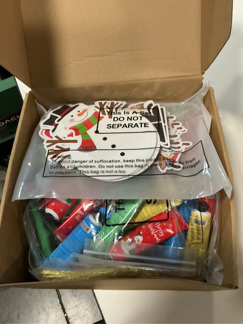 Condition photo showing New/Like New for 72 Set 144 Pcs Christmas Hand Cream Gift Bulk for Women Coworker Christmas Tree Ornament Hand Lotion Party Favor with Card Ribbon Holiday Decor Stocking Stuffer Gift for Women (Xmas Style) 72 Xmas Style